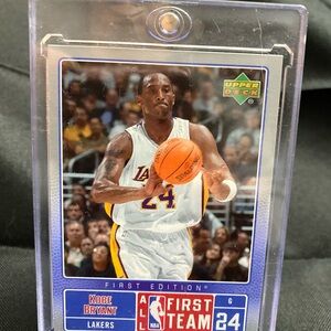 Kobe Bryant First Edition Basketball Trading Card